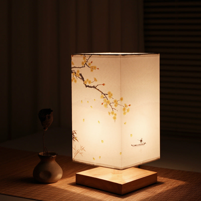 Japanese Style Bedroom Bedside Decoration Warm Romantic Table Lamp
