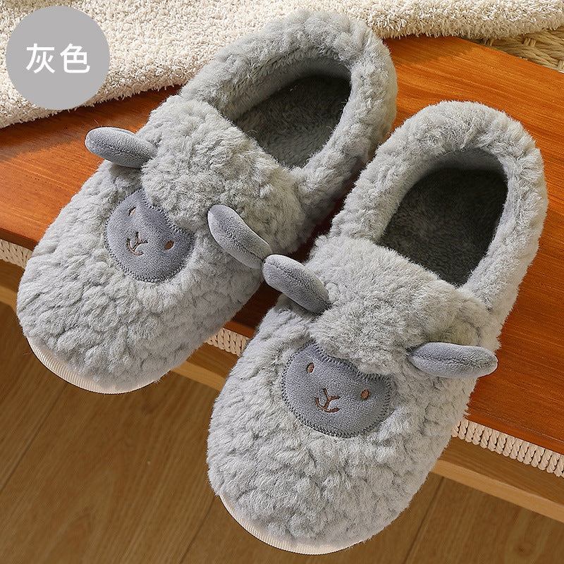 Winter Warm Indoor Men's Whale Shoes