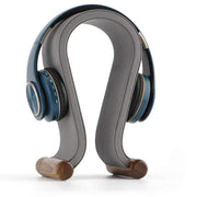 Bluetooth headset stand walnut