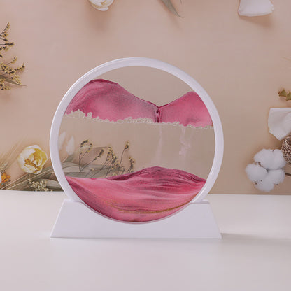 Creative hourglass ornaments liquid decompression quicksand painting
