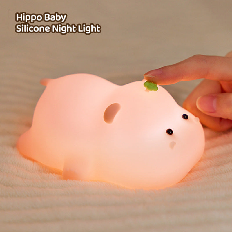 Cloud Silicone Night Light Pat Light Charging Desk Lamp Baby Special Night Light