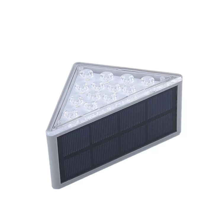 LED Solar Step Light, Light-Controlled Outdoor Stair Light, No Wiring Required