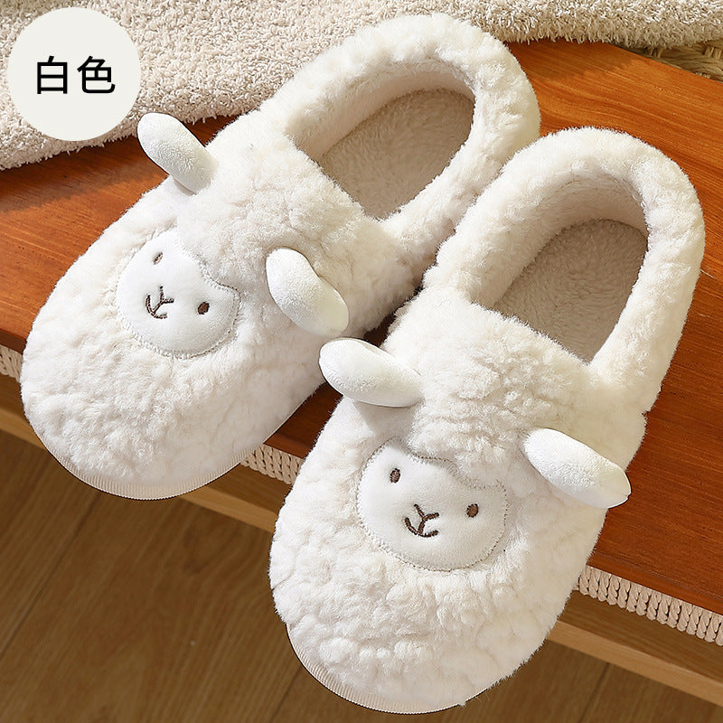 Winter Warm Indoor Men's Whale Shoes