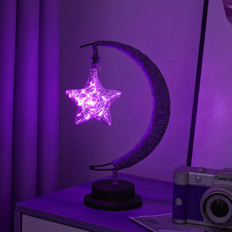LED decorative light star moon light