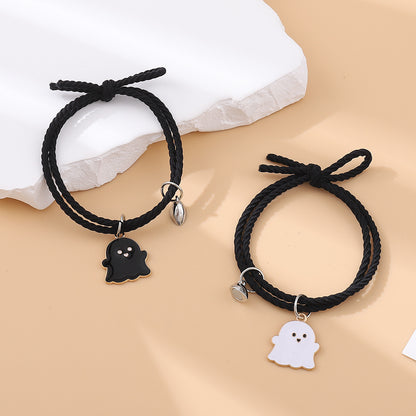 Couple Magnetic Heart Bracelets