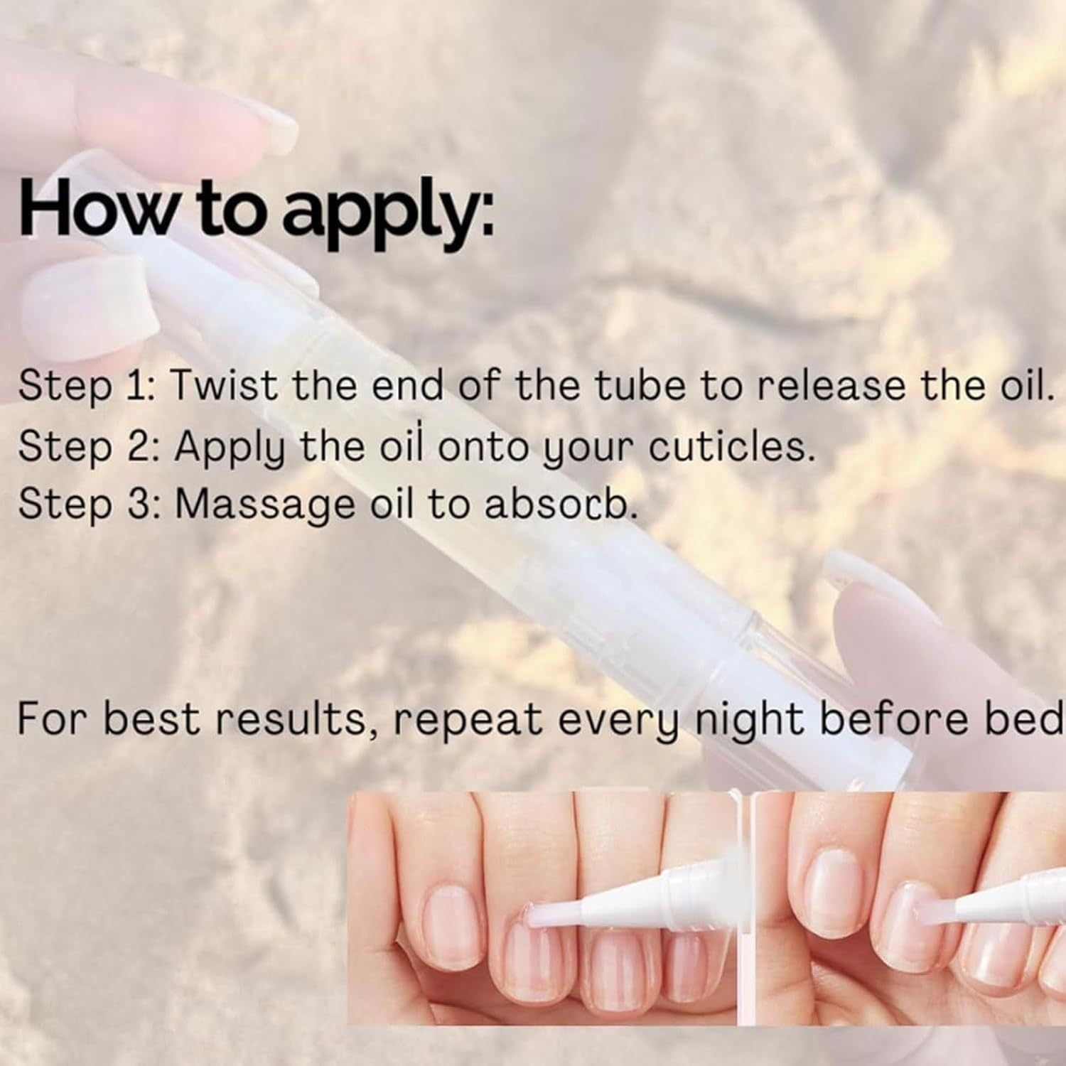 Cosmetics Nail Growth Oil