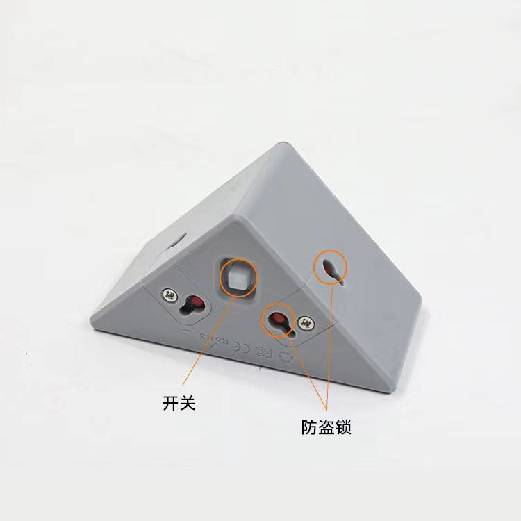 LED Solar Step Light, Light-Controlled Outdoor Stair Light, No Wiring Required