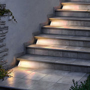 LED Solar Step Light, Light-Controlled Outdoor Stair Light, No Wiring Required
