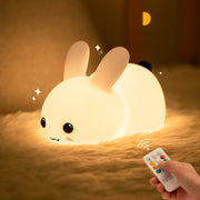 Silicone Jade Rabbit LED Night Light
