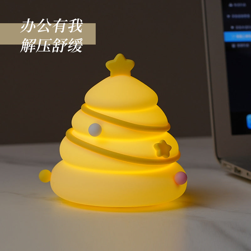 Cloud Silicone Night Light Pat Light Charging Desk Lamp Baby Special Night Light