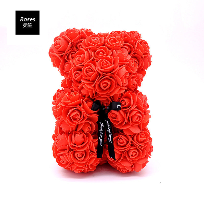 25cm Rose Hug Bear Valentine's Day Gift