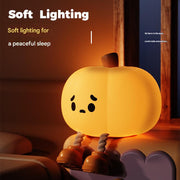 Pumpkin Night Light Bedroom Sleep Light