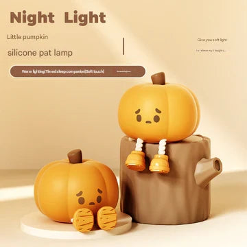 Pumpkin Night Light Bedroom Sleep Light