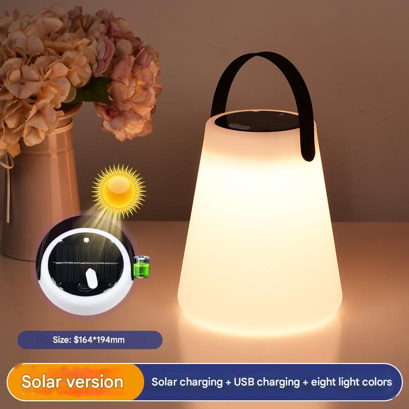 Solar Lamp Outdoor Garden Atmosphere Portable Lamp