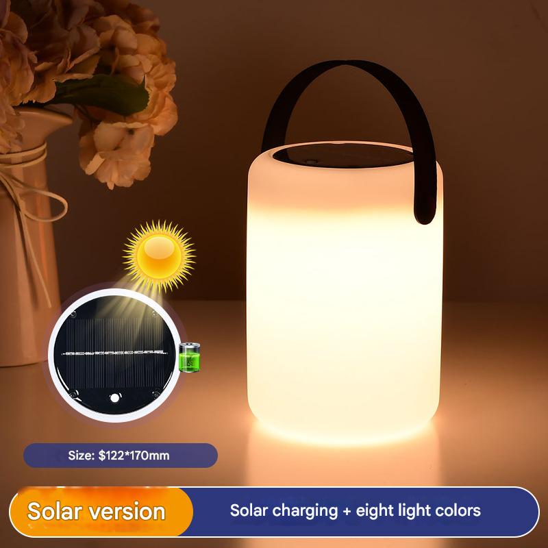 Solar Lamp Outdoor Garden Atmosphere Portable Lamp