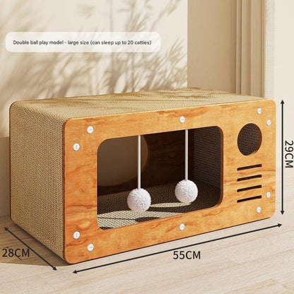 Multi-Surface Scratching Pad