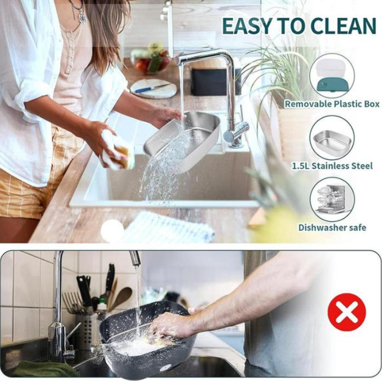 Electric Lunch Box Easy to clean